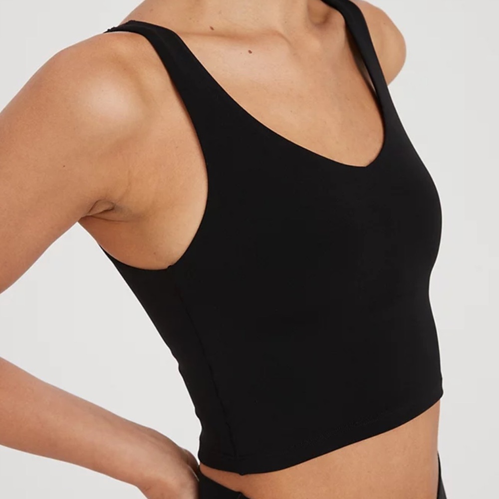 Aerie Offline Lowkey Longline Sports Bra